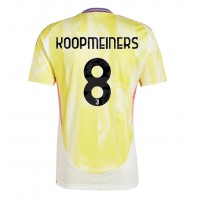 Juventus Teun Koopmeiners #8 Replica Away Shirt 2024-25 Short Sleeve